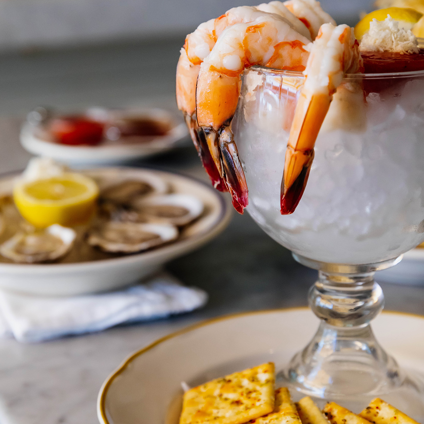 Clark's Oyster Bar Houston Jumbo Shrimp